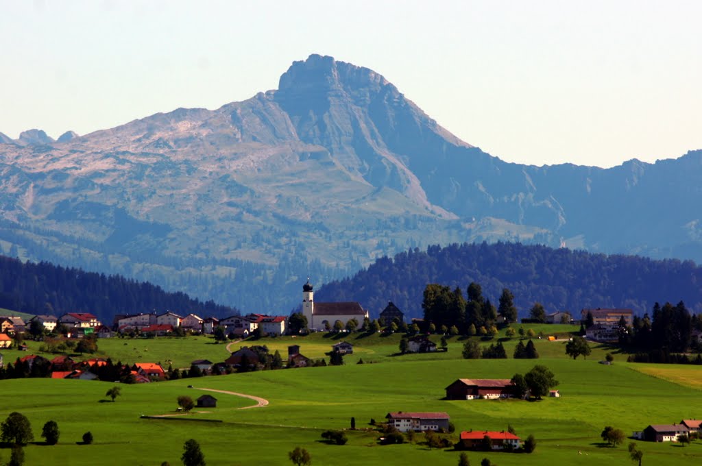 Ausblick über Scheidegg by Jürgen Düring