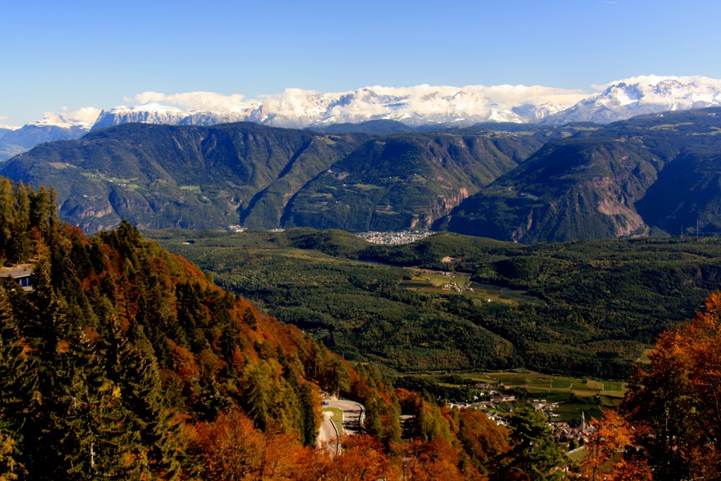 Blick vom Mendelpass (Passo Mendola) by Armin Menzer