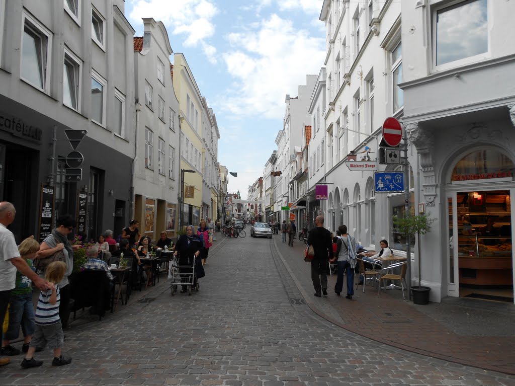 Streetscene of Luebeck by Canadian Mike