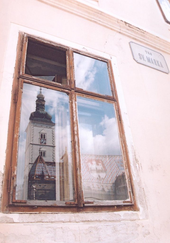 Zagreb, Saint Marko Sqare by ivka lebedova