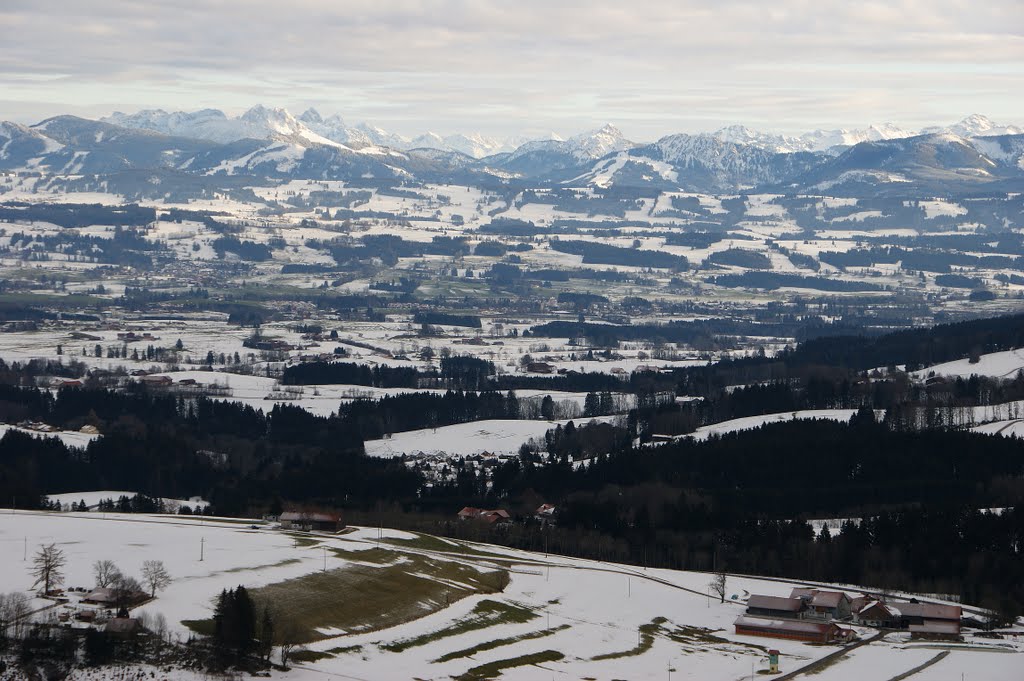 Winteralpen by Jürgen Kummer