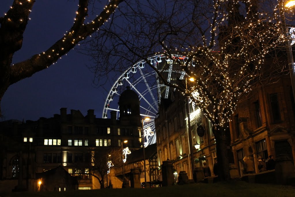 Manchester Eye and Arndale by Dom Jenks