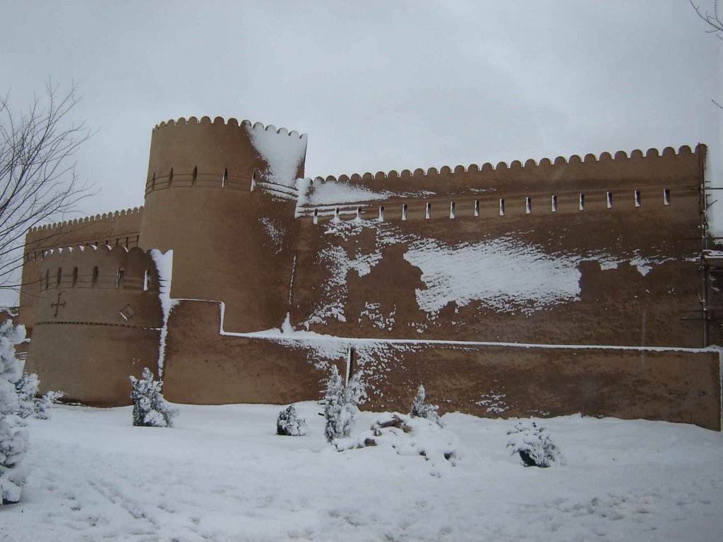 castle primitive city yazd برج وباروی شهر قدیم یزد by movahedi