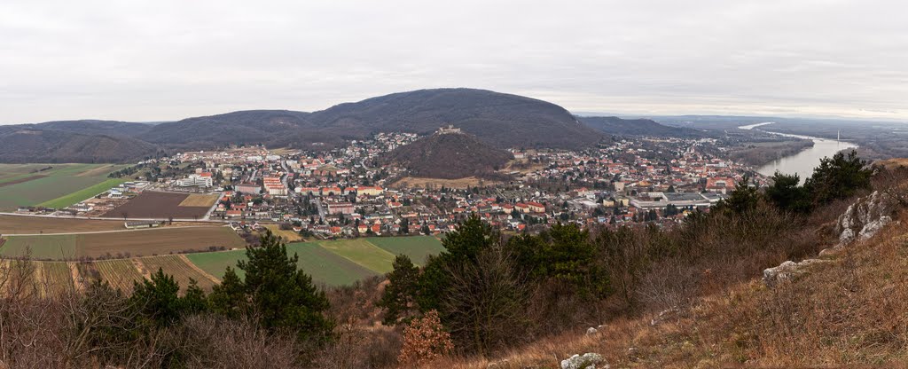 Hainburg an der Donau aus dem Braunsberg by Frantisek Irman