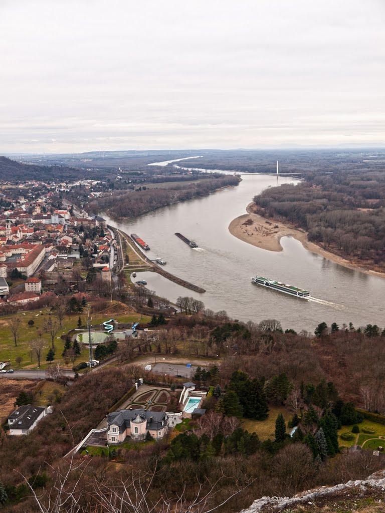 Donau aus dem Braunsberg by Frantisek Irman