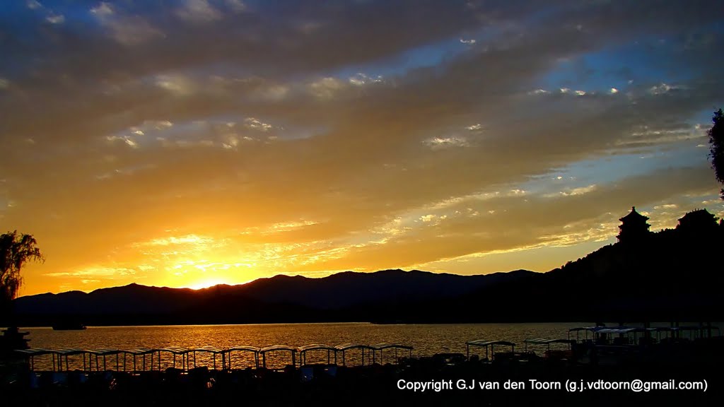 Sunset at Summerpalace by GJT_Photo