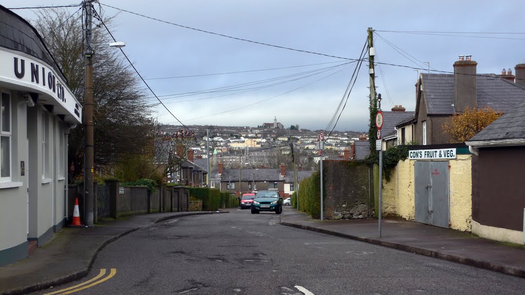 Blick nach Sunday's Well, Cork, 25.12.2011 by Voltadino