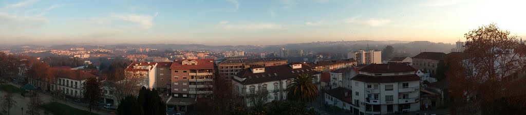 Vista Panorâmica de Vila Real, Portugal by Luís Fontinha