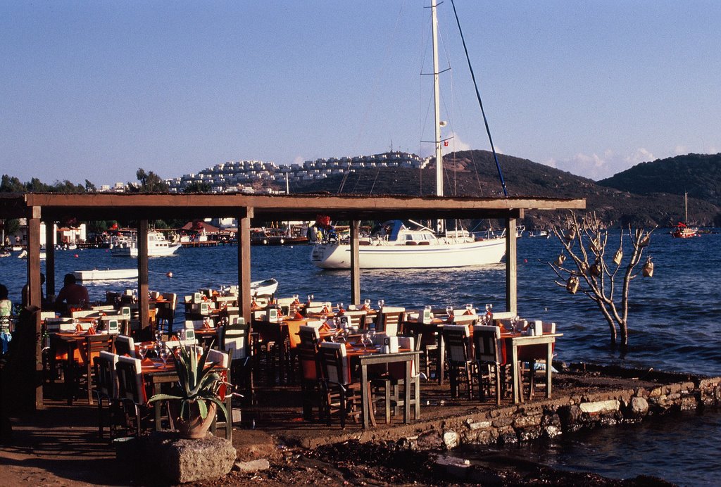 Gumusluk koyunda bir restoran by erhan kesken