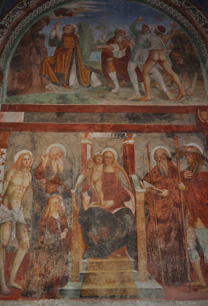 Affresco nella Basilica San Giulio by Winu Kappa