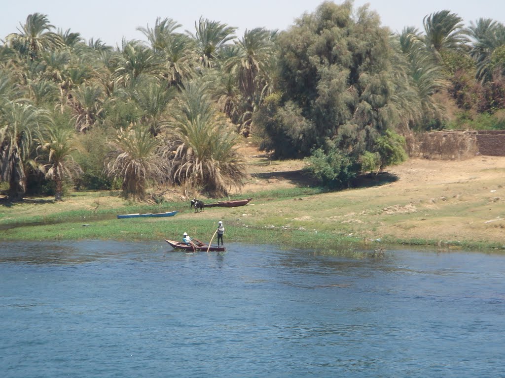 Aswan, Nilo, Egipto by Eva Olmedo