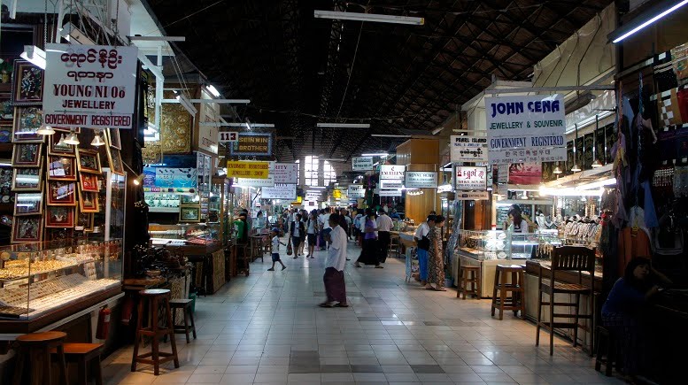 Bogyoke Aung San Market, Yangon by Paul HART