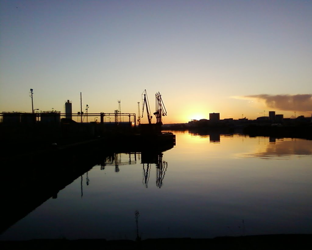 Cardiff docks by kurt bad boy