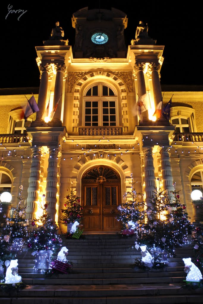 Hôtel de ville d'Amiens, Noël 2011 by Garry Wasikowski