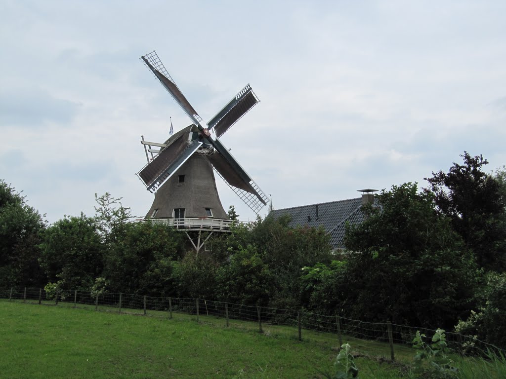 Windmill "De Hond" (The Dog) by Willem Nabuurs