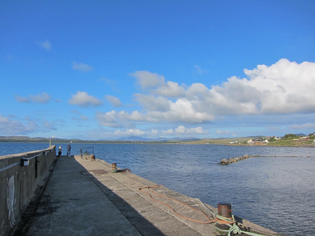 Bowmore Harbour Peer by peppersoft25