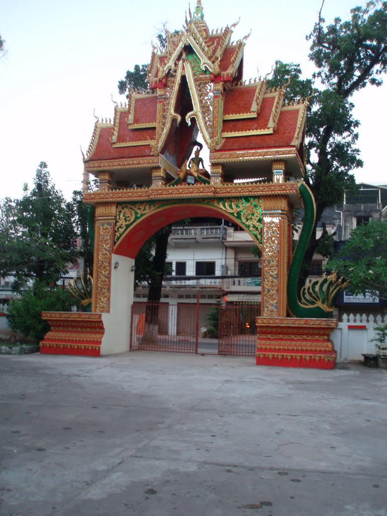 Wat Inpeng, Vientiane by marhas marhas