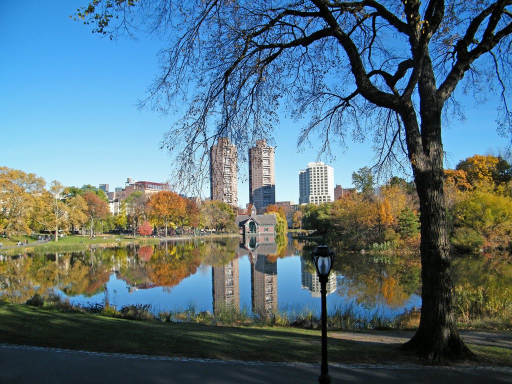 Harlem Meer, Central Park by daveaust