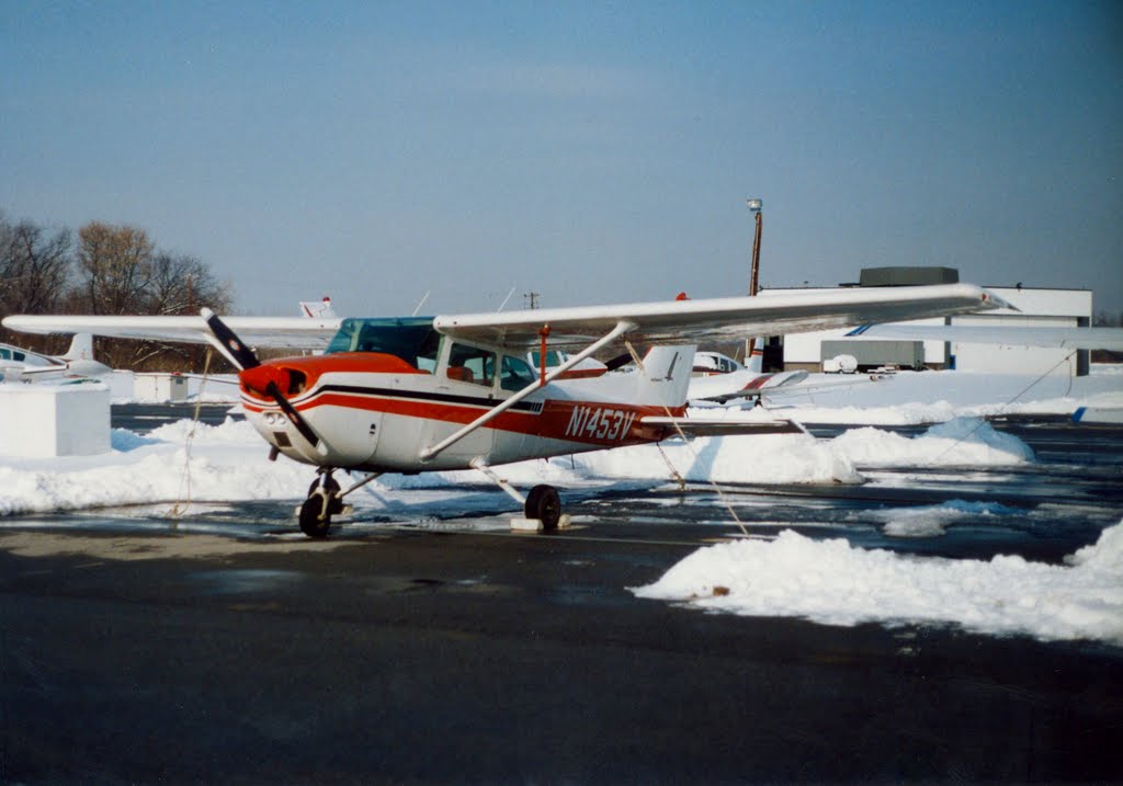 1974 Cessna 172M N1453V at Dutchess County Airport, Poughkeepsie, NY by Scotch Canadian