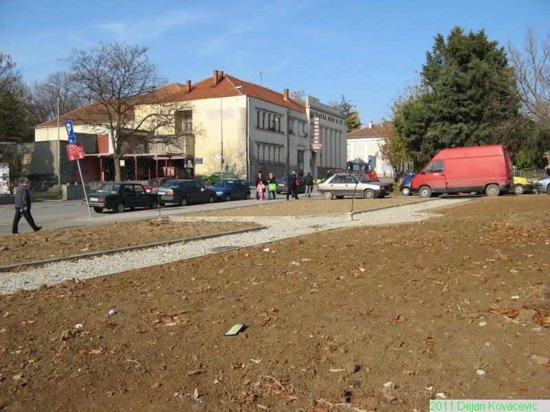 Smederevska Palanka, budući novi park i bioskop by Dejan Kovačević