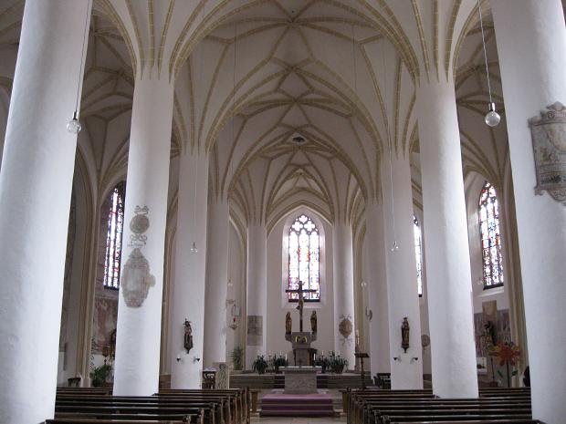 Schrobenhausen St. Jakob (Innenansicht) by hubi1802