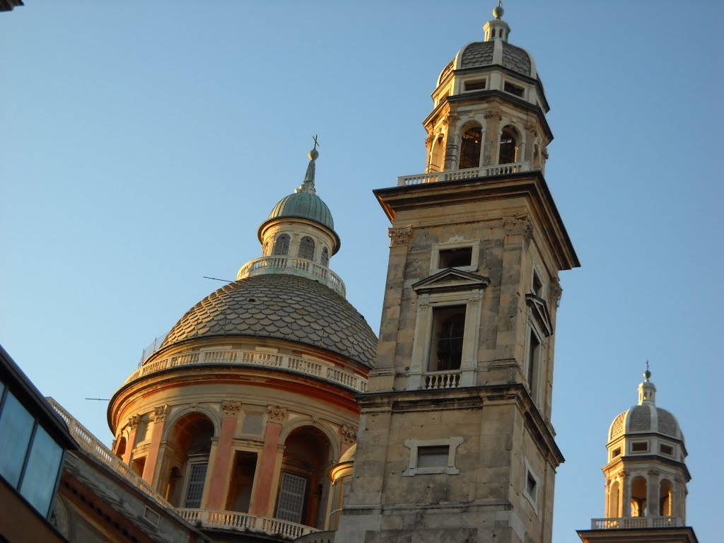 La cupola di Carignano al sorgere del sole... by Nicchio