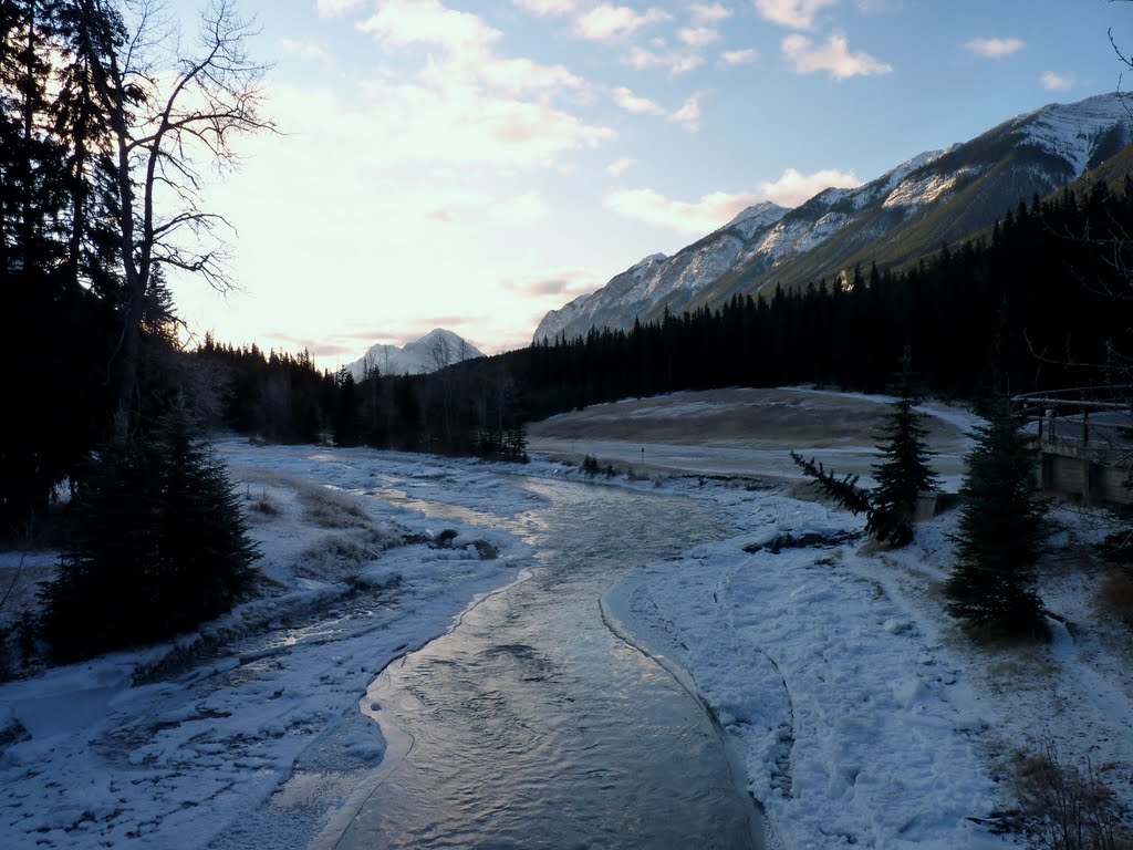 Early morning in the Rockies by Urszula K.