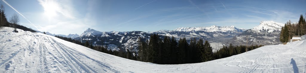 Vallé de Sallanches depuis St Gervais by morel thomas