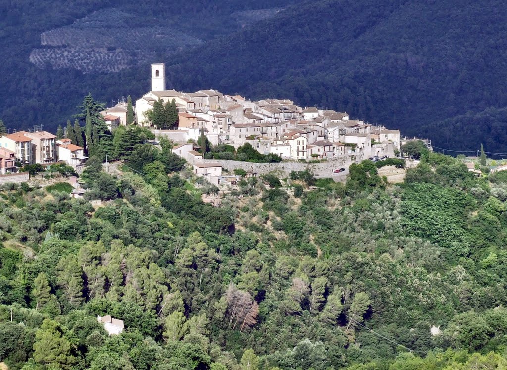 SAN LIBERATORE. Veduta di Collestatte by Roberto Tomei