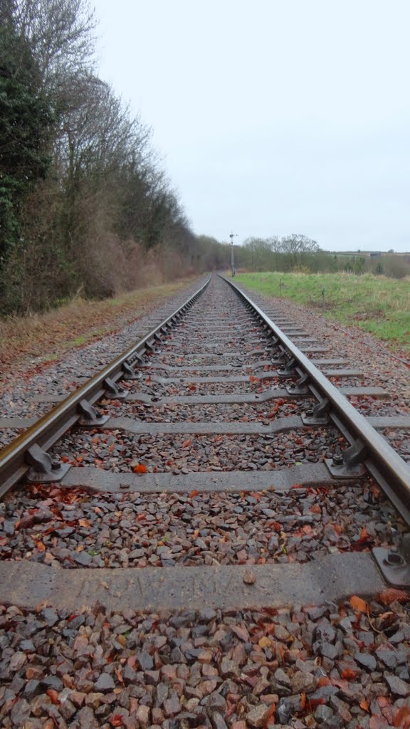 Looking ropley bound - midhants railway by CRUMBLING BRITAIN