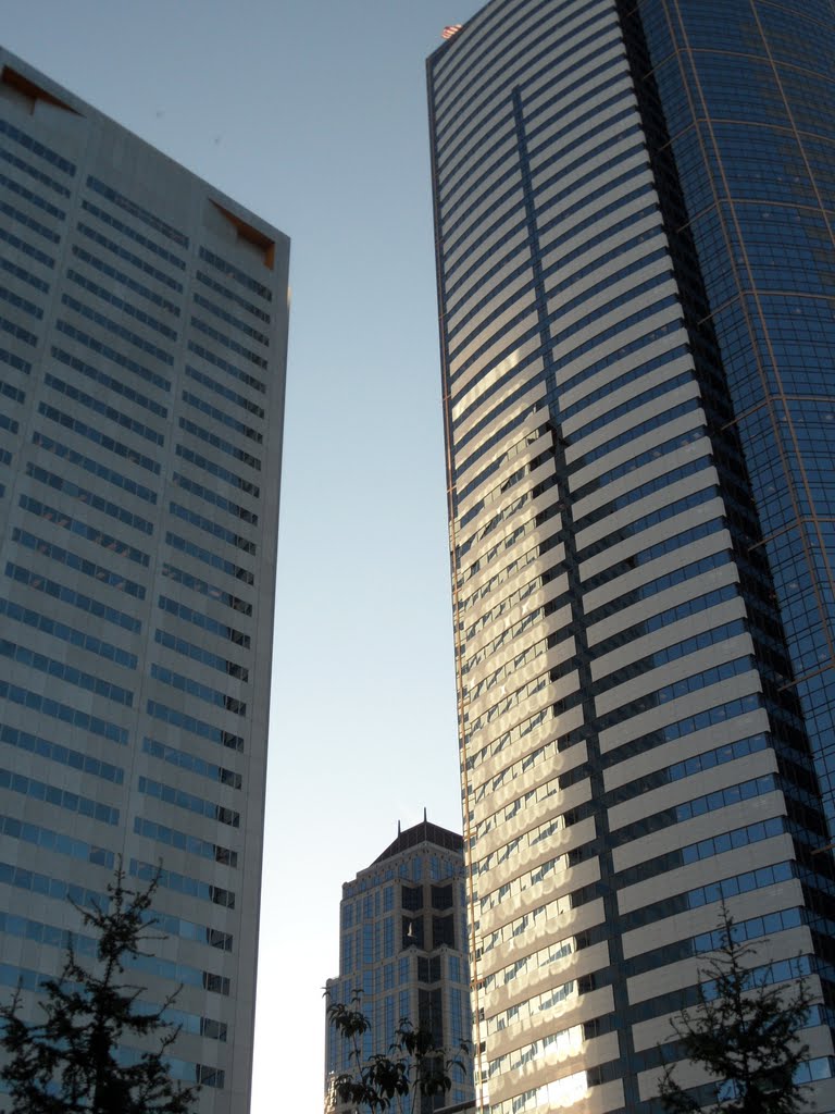 Skyline View from Freeway Park by IngolfBLN