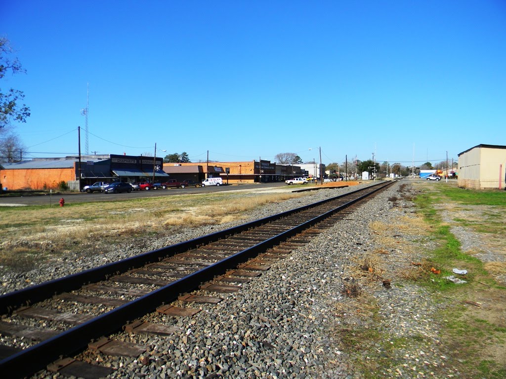 Looking up Main Street from UPRRs Main Line by grapelandcvb