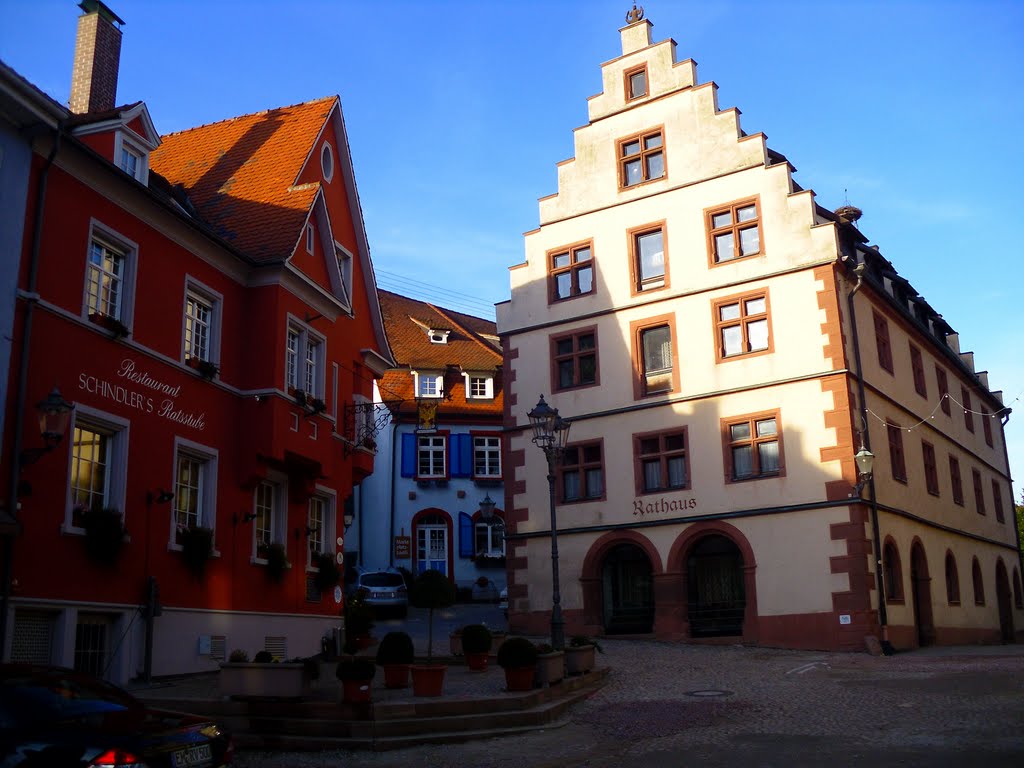 Endingen, Stadtdetail 3. by Alfred Schneider