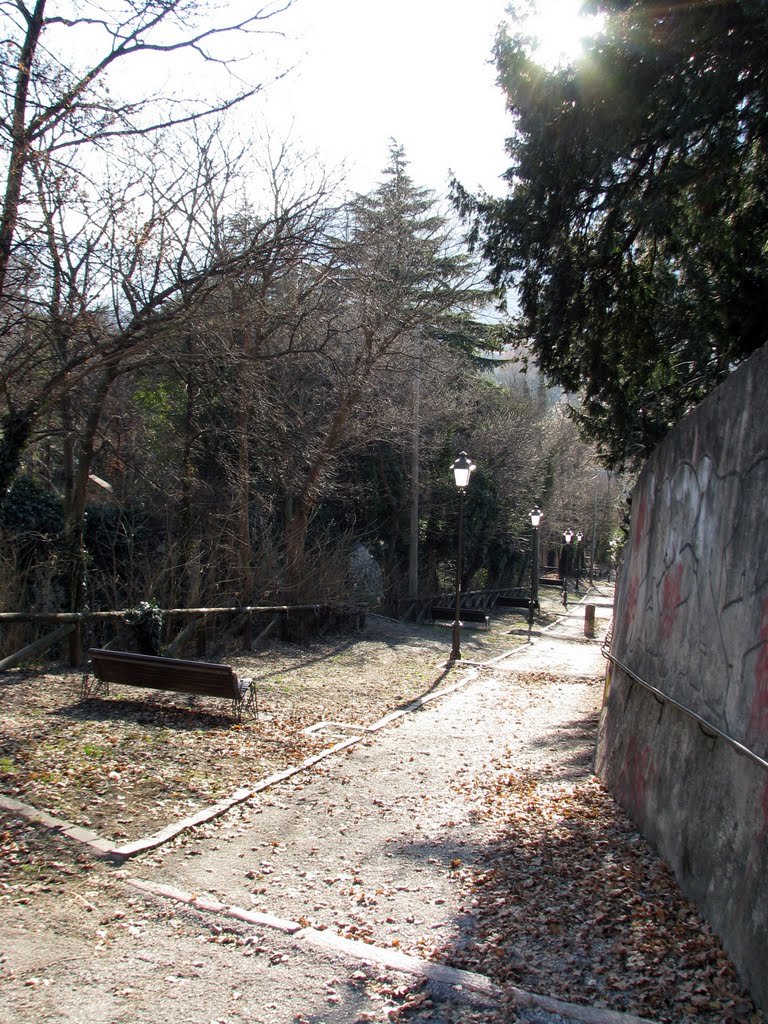 Uno scorcio di Trento: Via della Saluga by GFStellin