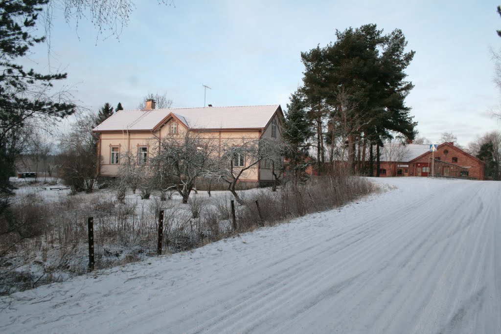 Toijala, Center, Street Meijerintie, Expired Milkery Meijeri, Working Center Työpaja Horisontti, 1 January 2012 by Johanan Järvinen