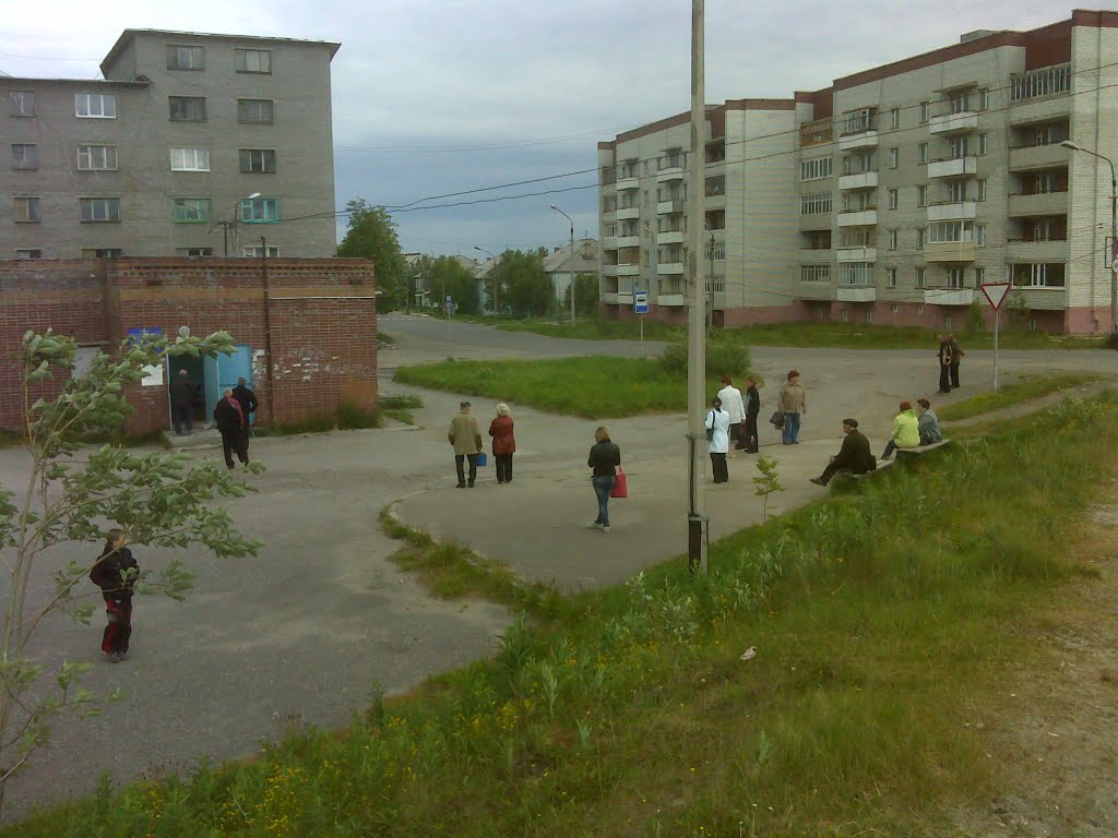 Revda's Bus Station. Автовокзал в Ревде. by Mikhail Kapralov