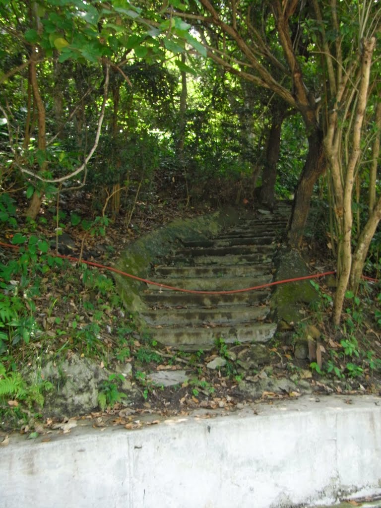 Small park at the back of Tin Wan Estate, Tin Wan, Aberdeen, HK by Gumsweet