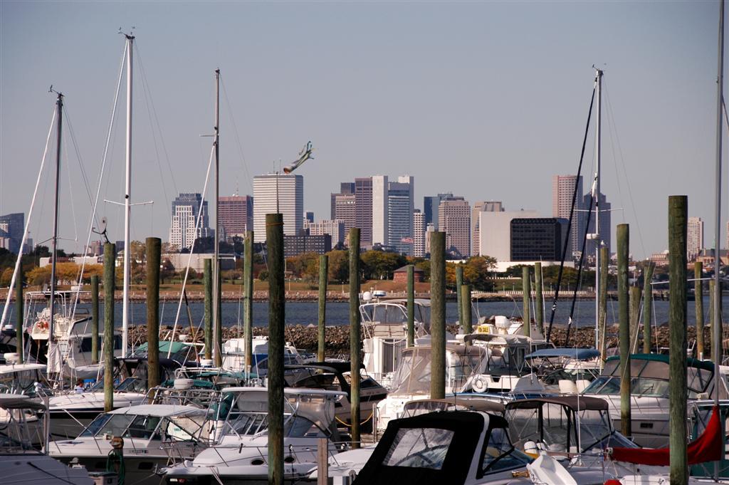 Boston from Harbor Bay Marina by F RIM