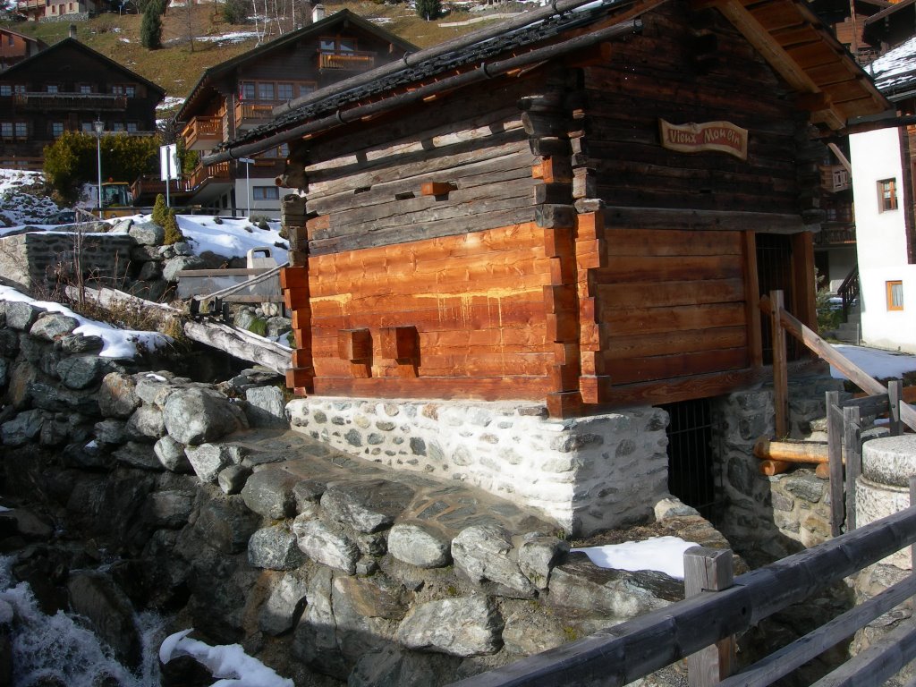 Grimentz - Vieux moulin by Uncletom