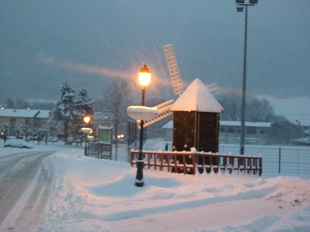 Saint-Jeoire sous la Neige by laosakai