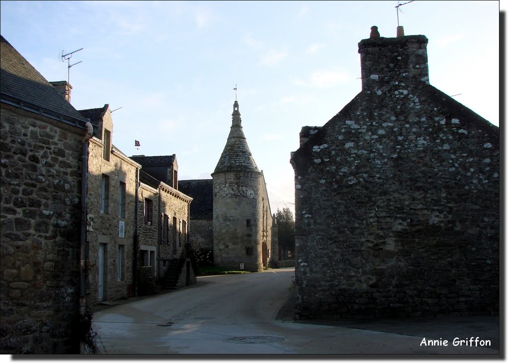 Rue des écoles,Le Guerno, Morbihan by ♫ Amonite ♫