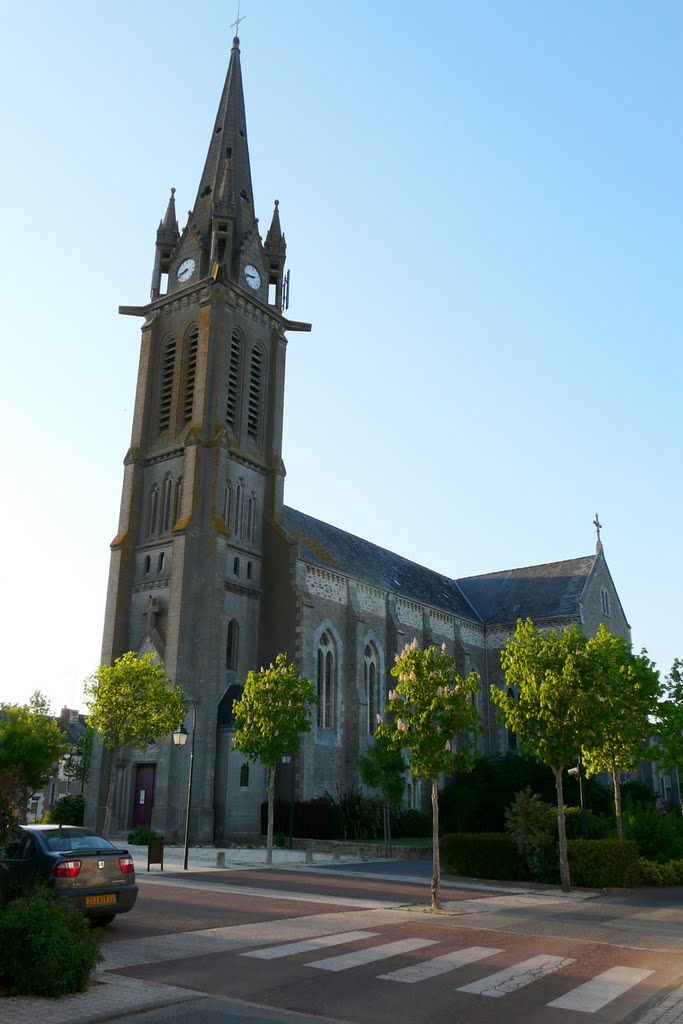 Saint-André-des-Eaux, l'église 1895-1897 by tofil44