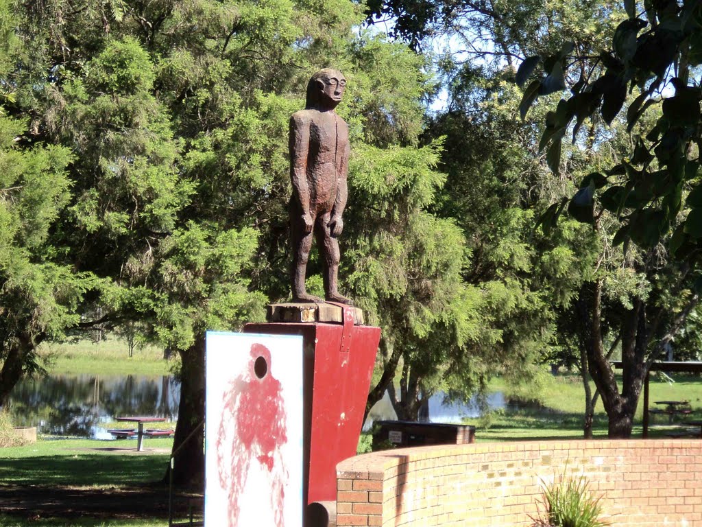 Early Kilcoy resident (with gloryhole) by Brian Ashby