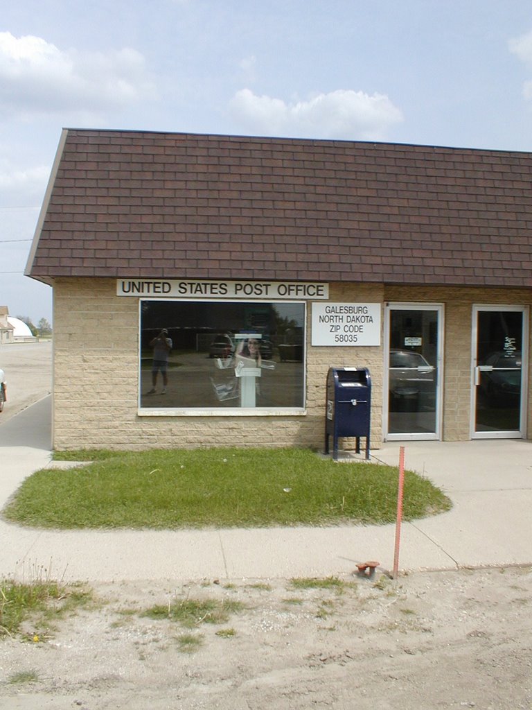 Post office, Galesburg, ND 58035 by matchboxND