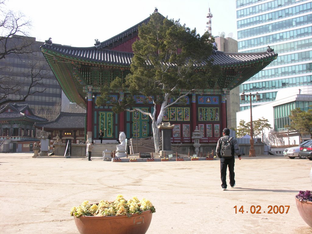 Jogyesa Temple by coolhand741