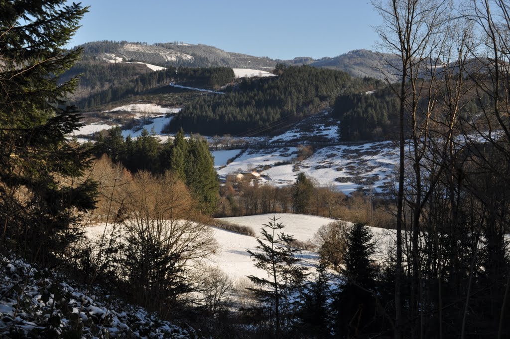 St Cyr-le-Chatoux : la Pyramide en hiver by Gilles Durantet