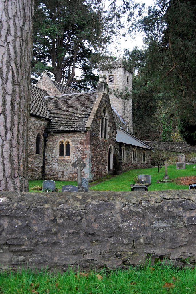 St Madoc's - North side by Alan Underwood