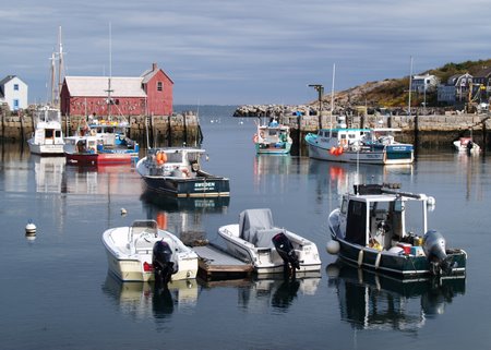 Motif #1 @ Rockport Harbor, Ma. by Qameraman