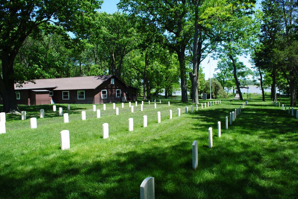 Johnson Island Confederate Cemetery 2 by Jarrod Will