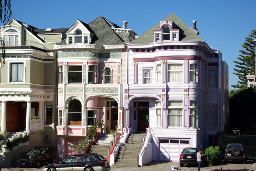 San Francisco, près de Painted ladies by Charly Villette